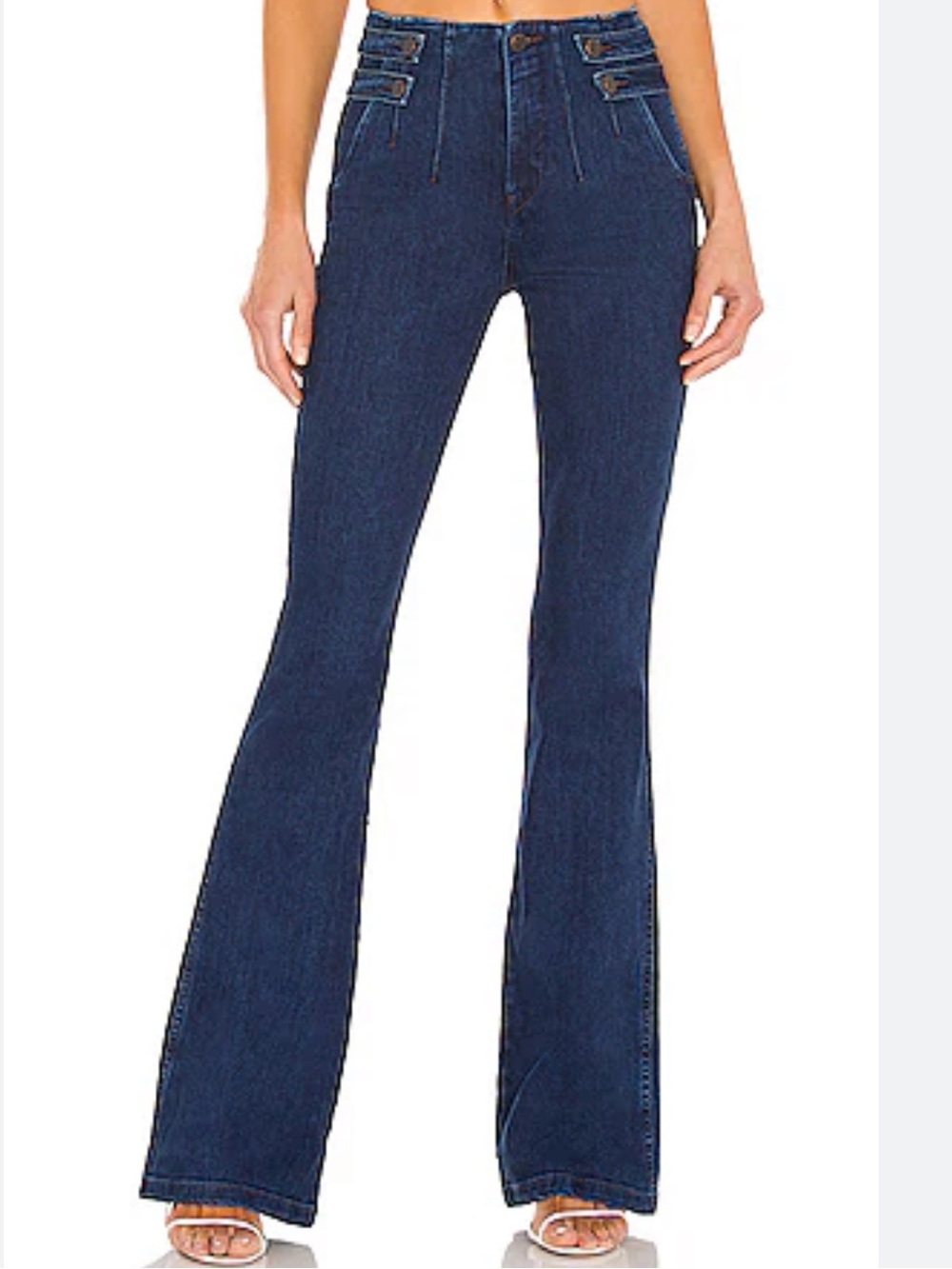 Veronica Beard Beverly High Rise Skinny Jean in Washed Oxford Size 27/4